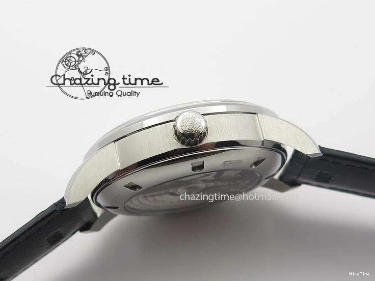 MIROTIME 0316 Affordable Ingeniuer St.Laurens SS Brown Dial MK 1:1 Best Edition On Black Leather Strap A 7365